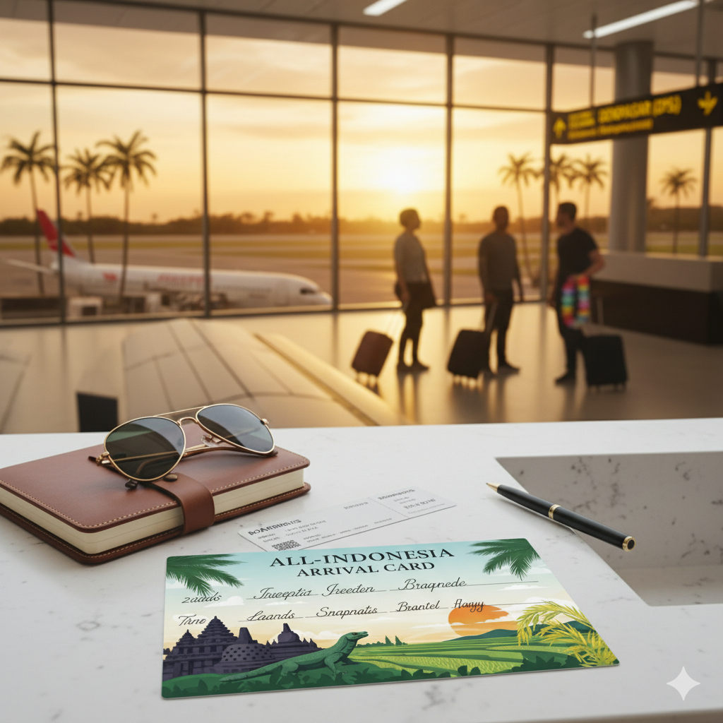 Einreise nach Bali mit digitaler Einreisekarte